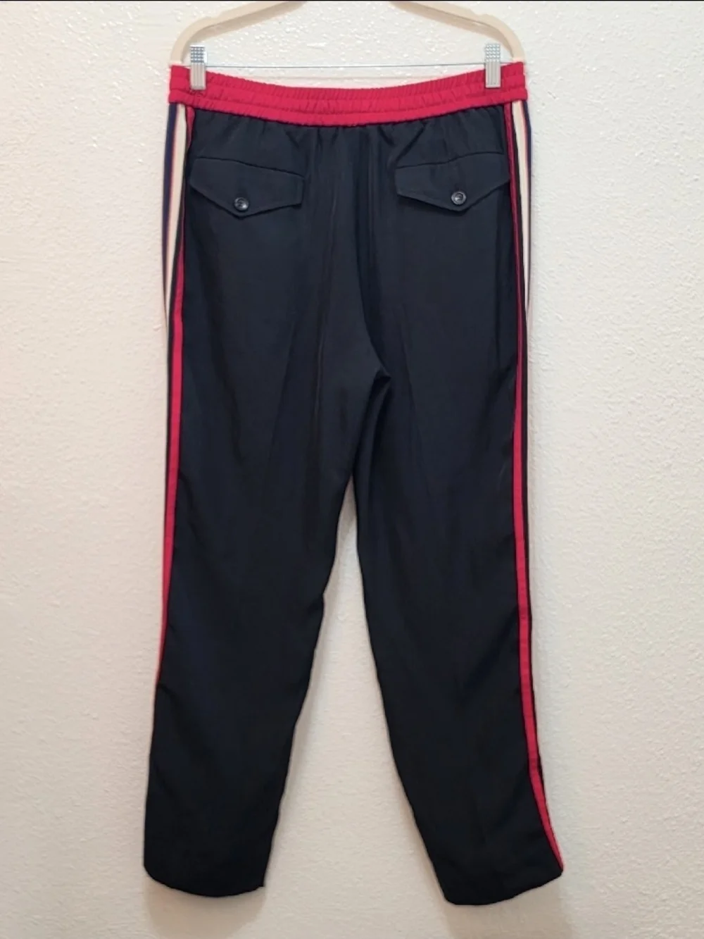 Gucci side-line logo joggers, M